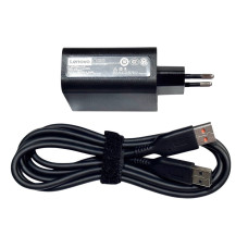 Блок питания для ноутбука Lenovo 20V 2A 40W USB квадратный с кабелем