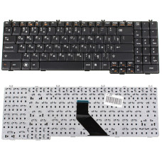 Клавиатура для ноутбука LENOVO (G550, G555, B550, B560, V560) rus, black