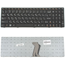 Клавиатура для ноутбука LENOVO (G580, G585, N580, N585, Z580, Z585) rus, black, black frame