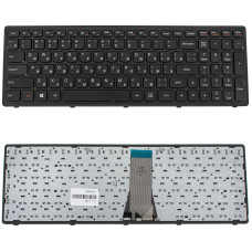 Клавиатура для ноутбука LENOVO (Flex 15, Flex 15D, G500s, G505s, S510p) rus, black, black frame