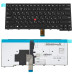 Клавиатура для ноутбука LENOVO (ThinkPad Edge: T431S, T440, T440P, T440S) rus, black, подсветка клавиш
