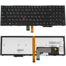 Клавиатура для ноутбука LENOVO (ThinkPad Edge: E531, E540) rus, black, подсветка клавиш