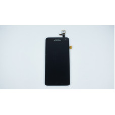 Дисплей для смартфона (телефона) Lenovo S660, black (в сборе с тачскрином)(без рамки)