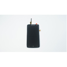 Дисплей для смартфона (телефона) Lenovo S820, black (в сборе с тачскрином)(без рамки)