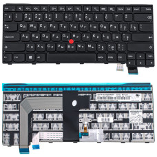 Клавиатура для ноутбука LENOVO (ThinkPad: T460S, T470S) rus, black