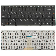 Клавиатура для ноутбука LENOVO (G40-30, G40-45, G40-70, Z40-70, Z40-75, Flex 2-14) rus, black, black frame