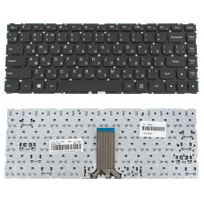 Клавиатура для ноутбука LENOVO (IdeaPad 100S-14IBR series) rus, black, без фрейма