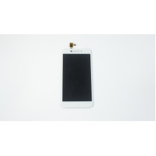 Дисплей для смартфона (телефона) Lenovo S60 Laser, white (в сборе с тачскрином)(без рамки)