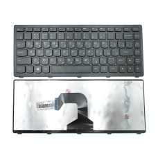 Клавіатура для LENOVO IdeaPad S300, S400, S405, S415, M30-70, S40-70, M40 (RU Black, чорна рамка)