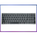 Клавіатура для LENOVO IdeaPad Z500, Z500A, Z500G, P500 (RU Black, срібляста рамка). OEM