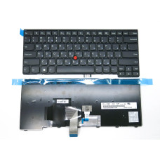 Клавіатура чорна для Lenovo ThinkPad L440, L450, L460, L470, T431S, T440, T440P, T440S, T450, T450S, T460 (RU)
