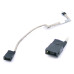 Роз'єм живлення ноутбука Lenovo IdeaPad Flex 2-15D F15M (5C10G00126) (USB+контактний) DC JACK з кабелем