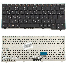 Клавиатура для ноутбука LENOVO (IdeaPad 110S-11IBR) rus, black, без фрейма