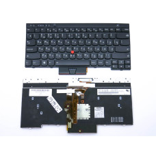 Клавіатура для Lenovo ThinkPad T430, T430i, T430s, T530, T530i, X230, X230i, X230s, W530, L530 (RU BLACK з підсвіткою). оригінал