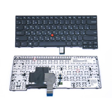 Клавіатура для Lenovo ThinkPad E450, E455, E450c, E460, E465 (04X6191 04X6151 04X6111) (RU Black)