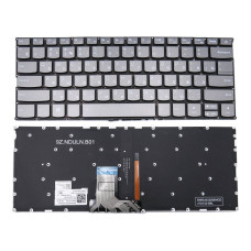 Клавіатура для LENOVO IdeaPad 320S-13IKB (RU Gray з підсвіткою) оригінал