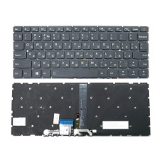 Клавіатура для LENOVO IdeaPad 710S-13IKB, 710S-13ISK (RU Black з підсвіткою). оригінал