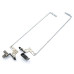 Петлі для Lenovo 320-15ISK, 320-15IKB, 320-15AST, 320-15ABR, 320-15IAP, 520-15IKB, 520-15ISK (Ліва + права)