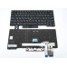 Клавіатура для Lenovo ThinkPad E480, E485, L480, L380, T490, E490, E495, L490, T495, yoga L390, T480S.(01YP360, 01YP520) (RU BLACK)
