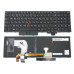 Клавіатура для Lenovo Thinkpad T570, T580, P51S, P52S (Ru Black з підсвіткою)