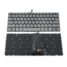 Клавиатура для Lenovo Ideapad 330S-14ARR, 330S-14AST, 330S-14IKB, 330S-14ISK, V330-14IKB (RU Black с подсветкой)