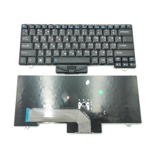 Клавіатура для ноутбуків Lenovo ThinkPad L510, L520, L410, SL410, SL510 — чорна, RU-розкладка