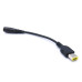DC кабель - конвертер (5.5*2.5) в (USB+pin) для блоку Lenovo (45W, 65W, 90W) перехідник