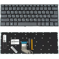 Клавиатура для ноутбука LENOVO (IdeaPad 320S-13IKB series) rus, black, без фрейма, подсветка клавиш