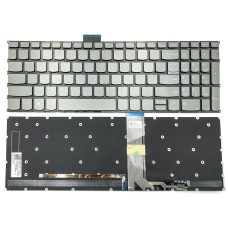 Клавіатура з підсвіткою для ноутбука Lenovo IdeaPad 5-15ALC05 / 5-15ARE05 / 5-15IIL05 / 5-15ITL05 (RU, сірий колір)