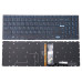 Клавіатура для Lenovo IdeaPad L340-15, L340-15API, L340-15IWL, L340-17, L340-17API, L340-17IWL, L340-17IRH (RU Black + Blue підсвітка)
