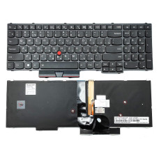 Клавіатура для Lenovo Thinkpad P50, P51, P70, P71 (RU Black з підсвіткою). оригінал
