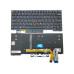 Клавіатура для Lenovo Thinkpad E480 E480s L380 T480s, T14 Gen 1, P14s Gen 1, P14s Gen 2 (RU Black з підсвіткою) оригінал