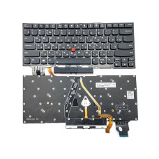 Клавіатура для Lenovo ThinkPad X1 Carbon 8th Gen (RU Black з підсвіткою). оригінал