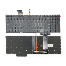 Клавіатура для Lenovo Gaming 3-15IMH05 15ARH05 15ACH GY530 GY550 GY570 Legion 5-15imh05h 15arh055P 5P-15IMH05 (RU Black, підсвітка White) оригінал