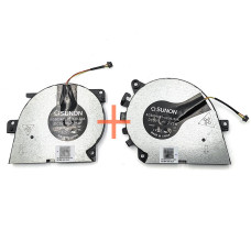 Вентилятор (кулер) для Lenovo IdeaPad 530S-14ARR,  530S-15ikb, 530S-14ikb, XiaoXin Pro15 14 Air 5IKB (CPU+GPU) Пара. Original