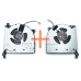 Вентилятор (кулер) для Lenovo Legion Y550-15, Rescuer Y7000 R7000 R7000P 2020, 2021 DFS5M325063B1C (CPU+GPU) FAN 5V Пара.