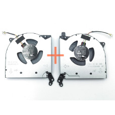 Вентилятор (кулер) для Lenovo Legion Y550-15, 15ACH6H R7000 R7000P 2021 (CPU+GPU) FAN 10V Пара.