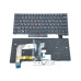 Клавіатура для Lenovo ThinkPad T470 T480 A475 A485 20HD 20HE 20JM 20JN 20L5 20L6 01HX459 01AX364 (RU Black + TrackPoint з підсвіткою)