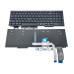 Клавіатура для Lenovo ThinkPad E15 Gen1 E15 Gen2 R15 (RU Black без рамки з підсвіткою)