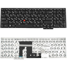 Клавиатура для ноутбука LENOVO (ThinkPad: S531, S540) rus, black, без фрейма