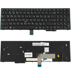 Клавиатура для ноутбука LENOVO (ThinkPad: E550, E555) rus, black (ОРИГИНАЛ)