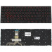 Клавиатура для ноутбука LENOVO (Legion: Y520-15) rus, black, без фрейма (RED) (ОРИГИНАЛ)