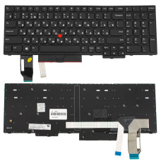 Клавиатура для ноутбука LENOVO (ThinkPad: E580, L580) rus, black
