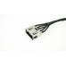 Разъем питания PJ670 (Lenovo: G40-80, G50-80 series), c кабелем