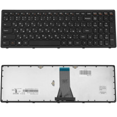 Клавиатура для ноутбука LENOVO (Flex 15, Flex 15D, G500s, G505s, S510p) rus, black, black frame (ОРИГИНАЛ)