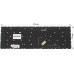 Клавиатура для ноутбука LENOVO (IdeaPad: 320-15 series) rus, onyx black, без фрейма, с диодом на кнопке включения (ОРИГИНАЛ)