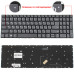 Клавиатура для ноутбука LENOVO (IdeaPad: 320-15 series) rus, onyx black, без фрейма, с диодом на кнопке включения (ОРИГИНАЛ)