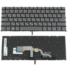 Клавиатура для ноутбука LENOVO (IdeaPad: S540-13 series) rus, onyx black, без фрейма, подсветка клавиш
