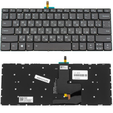 Клавиатура для ноутбука LENOVO (IdeaPad 320-14 series) rus, onyx black, без фрейма, подсветка клавиш (ОРИГИНАЛ)