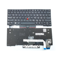 Клавіатура Lenovo ThinkPad X280 (20KF/20KE), A285, X395, X390, X13 Gen 1, L13 Gen 2, RU, чорна